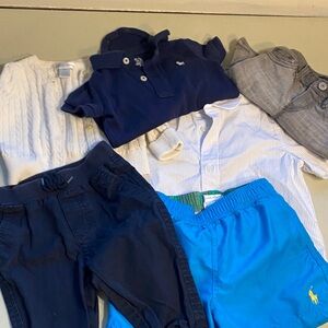 Ralph Lauren Kids Navy Polo Shirt